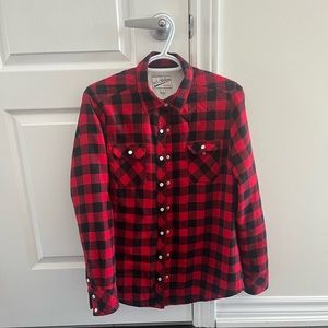 Plaid Jacket - fleece interior